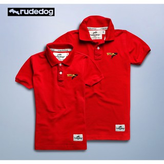 rudedog Polo รุ่น Superdog สีแดง