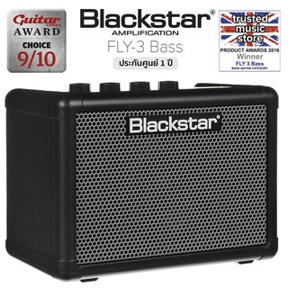 Blackstar® FLY- Bass แอมป์เบส แอมป์กีตาร์เบส ลำโพง 3 วัตต์ เชื่อมต่อสมาร์ทโฟนได้ มีเอฟเฟคเสียงแตก ** ประกันศูนย์ 1 ปี **