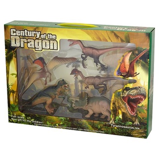 🔥HOT🔥 ไดโนเสาร์คละแบบ 5 ตัว Century of Dragon Set 5pcs