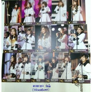 ของแท้ แยกใบขายจร้า  Postcard bnk48  เซมบัสซึ อันดับ1-16 {thank you card }