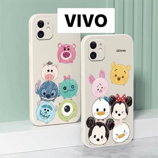 Vivo เคสซิริโคน เคสโทรศัพท์มือถือ เคสvivo TPU vivo y12s y20  y93 y91 y91i  y3 y11 y12 y15 y17#979