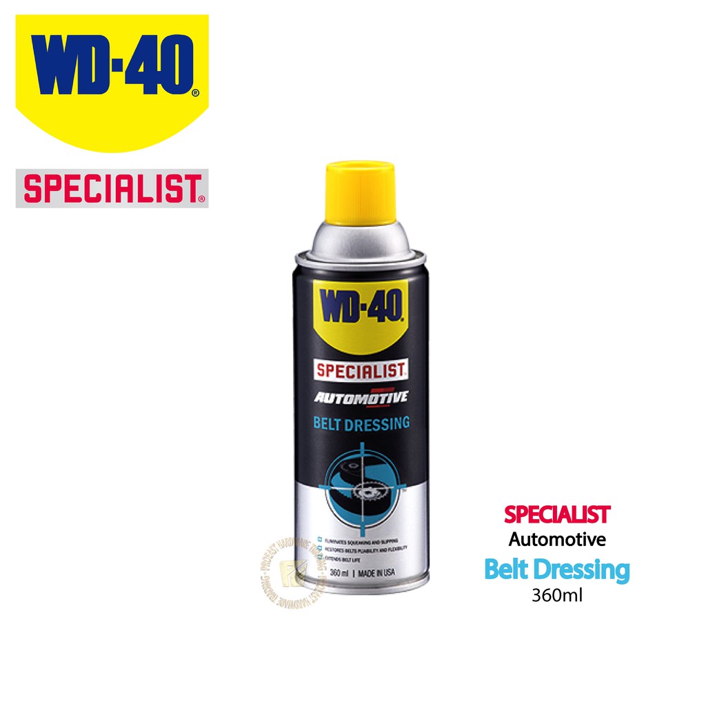 WD40 Specialist Automotive Belt Dressing 360ml