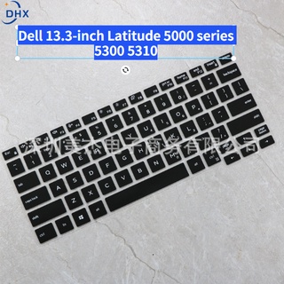 Dell 13.3-นิ้ว Latitude 5000 Series 5300 5310 ผ้าคลุมแป้นพิมพ์แล็ปท็อปกันฝุ่นกันน้ําสําหรับ Latitude 7000 7300