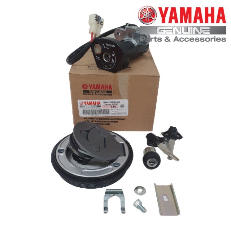 ชุดกุญแจ R15V3 R15 V3 YAMAHA IGNITION SPARE TANK MAIN SWITCH LOCK CAP ที่นั่ง BK6-XH250-01
