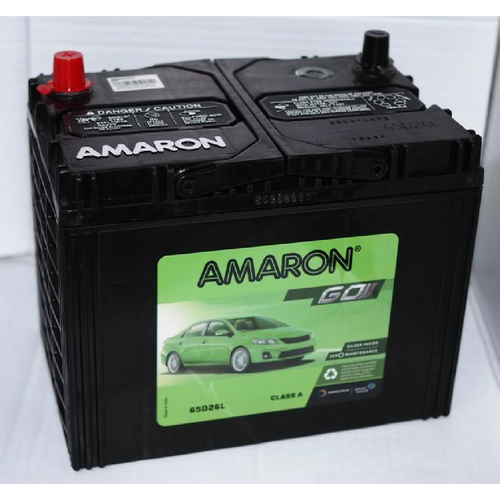 แบตเตอรี่ Amaron65D26L แบตเตอรี่รถยนต์