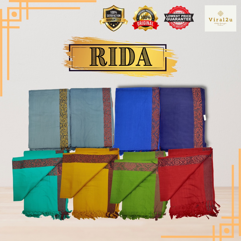 Kain Rida Rida' Hari Raya Haji Kashmir Tulen  [HIGH QUALITY] ♨️💯