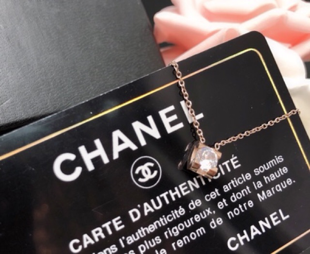 เครื่องประดับ สร้อยคอ สร้อยจี้ สร้อยหญิง จี้เม็ดเดียวเล็ก - รูปที่ 4