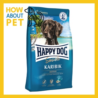 (4kg) Happy Dog Sensible Karibik Adult Grain Free แฮปปี้ ด็อก อาหารเม็ดสุนัข เซนซิเบิล แคริบิก สำหรับสุนัขโตเต็มวัย