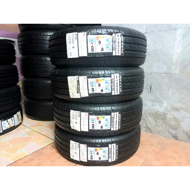 ยางใหม่ค้างปี 185/60R15 Nitto NT860 ผลิตปี 2020 พร้อมจุ๊บลมแปซิฟิค 4 ตัว
จัดส่งฟรีมีบริการเก็บเงินปล