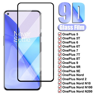 ฟิล์มใสกันรอยหน้าจอแบบเต็มหน้าจอสําหรับ Oneplus 7/8/9/9R/9E/8T/7T/6T/Z/Nord 2 N200/Nord Ce 5G/N100/N10