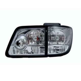 ไฟท้าย ไฟท้ายแต่ง TOYOTA FORTUNER ฟอร์จูนเนอร์ 2004 2005 2006 2007 2008 2009 2010 2011 ขาว LED (V.2)