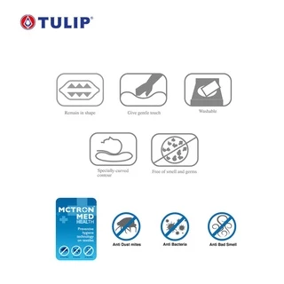 Tulip-หมอนข้าง สูญญากาศ Miracle Bolster