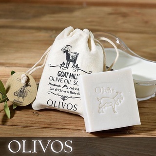 โอลิโวส สบู่น้ำมันมะกอก 100% OLIVE OIL SOAP 100% GOAT MILK