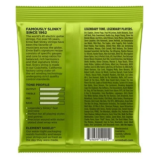 ERNIE BALL® สายกีตาร์ไฟฟ้า เบอร์ 10 รุ่น Regular Slinky แถมฟรี! ปิ๊ก มูลค่าชิ้นละ 45 บาท "1 ชุดครบ 6 เส้น"
