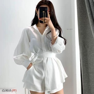 ชุดสีขาว ชุดออกงาน ชุดไปงาน มินิเดรส กางเกงขาสั้น เสื้อผ้าสีขาว