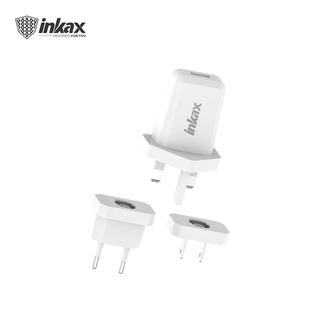 ปลั้กแปลงไฟไปเมืองนอก ปลั้กแปลงหัว universal plug ใช้ได้ทุกประเภท inkax หัวแปลงปลั๊กไฟ Travel Adapter