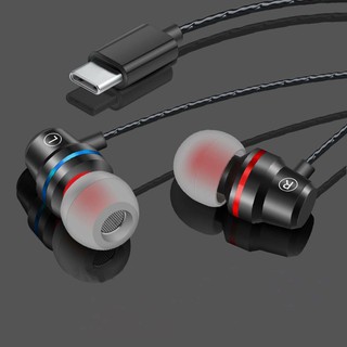 USB-C Type-C Jack Stereo In-Ear Earphone Headset Headphone for Xiaomi Huawei