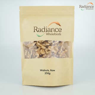 Walnuts, Raw 250g, Radiance Wholefoods