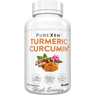 Xenadrine®, PureXen™, Turmeric Curcumin+, 60 Caplets