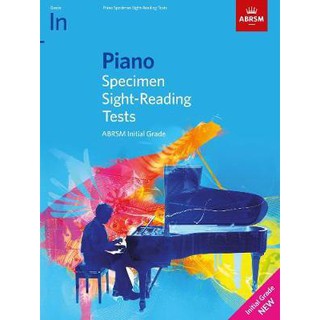 ABRSM Piano Specimen Sight Reading Tests: From 2009, Initial Grade (9781786013354)