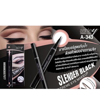 A-343แอชลี่ย์ อายไลเนอร์Ashley Easy Draw Eyeliner Pen