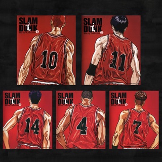 โปสเตอร์สติกเกอร์ฟิล์มกาว ลายอนิเมะ Slam Dunk Sakuragi Flower Road ขนาด 40x45 ซม. สําหรับติดตกแต่งผนังห้องนอน หอพัก