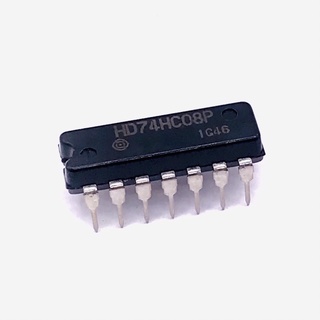 IC HD74HC08P 14 ขา Dip/SMD sop ของใหม่มีของพร้อมส่งในไทย