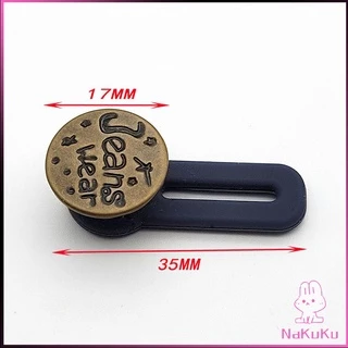 NKK กระดุมขยายเอว เพิ่มขนาดรอบเอวกางเกง สายบุฟเฟ่ต์ต้องไม่พลาด jeans buttons