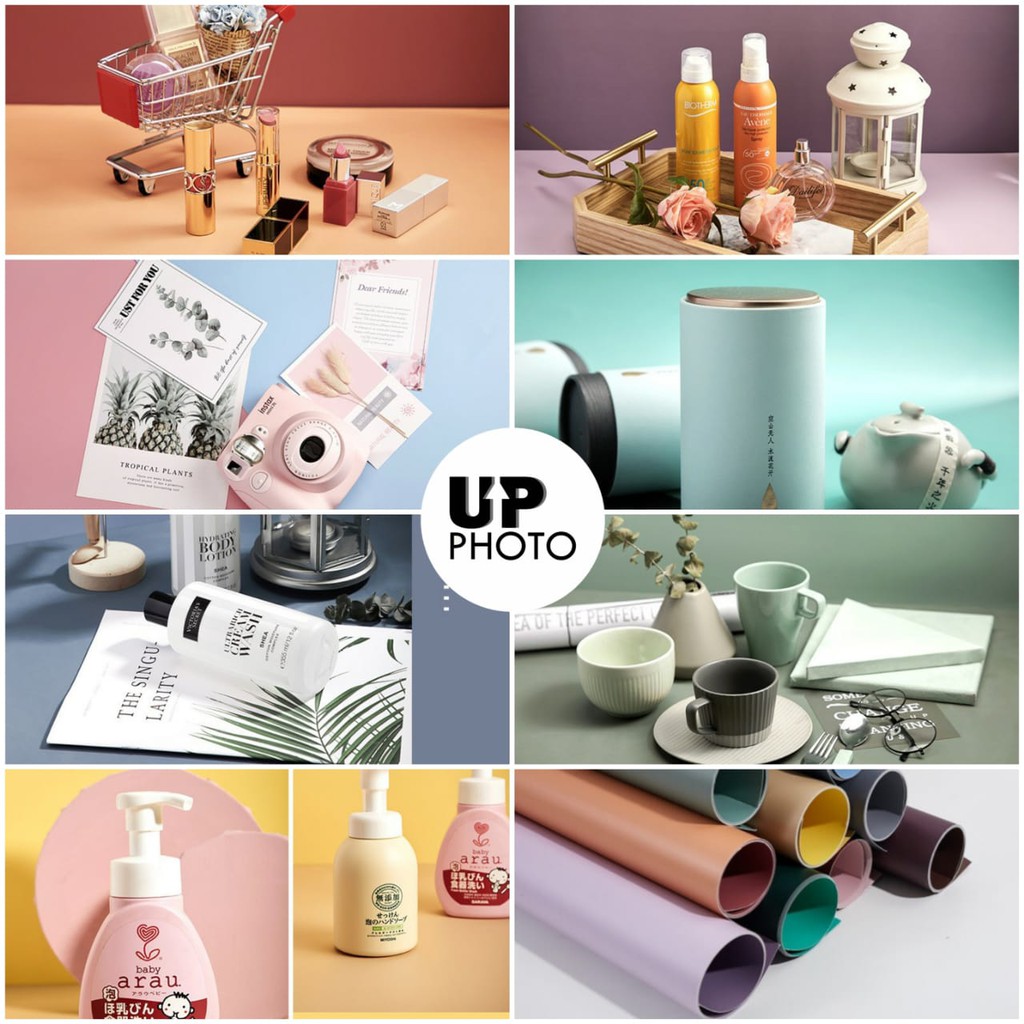 เสื่อภาพถ่ายสีทึบ/สีธรรมดา DOUBLE COLOR 57cm x 87cm(901-09)