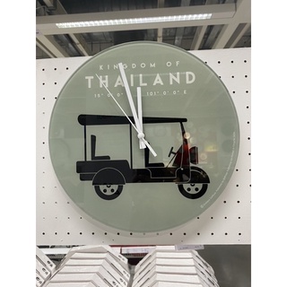 ÖGONABÖJ นาฬิกาแขวนผนัง เส้นผ่สศูนย์กลาง 30 ซม. รถตุ๊กๆ Thailand By IKEA