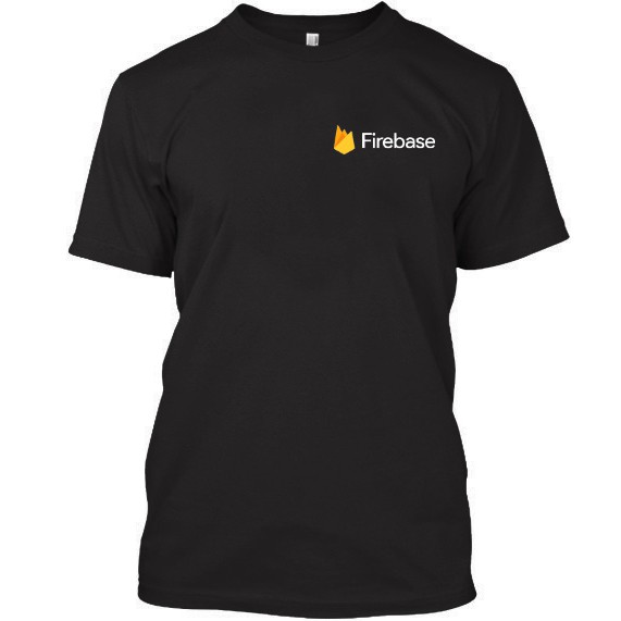 เสื้อยืด Firebase รุ่นอกซ้าย