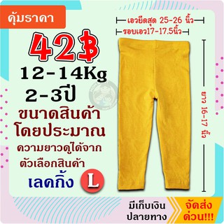 เลคกิ้งเด็ก ขายาว เบอร์ L / 2-3ปี (12 -14Kg)**ผ้าดีมาก**ถูกสุดๆ🤩🤩🤩👍👍👍