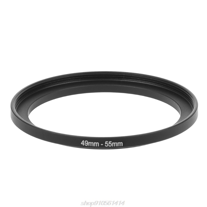 Camera 49mm To 55mm Metal Step Up Rings Lens Adapter Filter Camera Tool