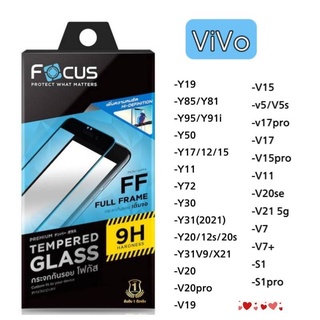 ฟิล์มกระจกเต็มจอ Vivo FocusY71/Y12/15/17/Y19/Y95/93/Y85/81/81i/V5/V11/V7/V9/V11i/V15pro/S1pro/V19/V20/V20pro/V20se/V21