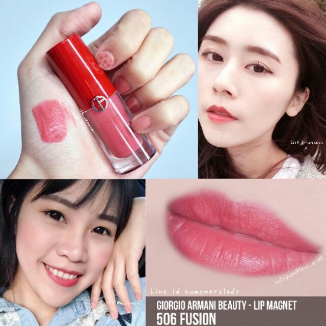 Usa) Giorgio Armani Lip Magnet Intense Matte Color 3.9Ml (ขนาดจริง) #506  ลิควิดลิปสติก เม็ดสีเข้มข้นสูงคมชัด ไร้น้ำหนัก | Shopee Thailand