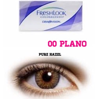 SHOP120 ลด120฿ Fresh look ColorBlends สี Pure Hazel ไม่มีค่าสายตา