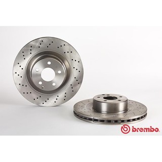 จานเบรคหน้า BENZ S-CLASS W220 S55 AMG S600 1999-2005 C215 CL55 AG CL600 1999-2006 D09 9382 10 BREMBO