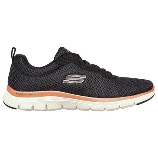 Skechers สเก็ตเชอร์ส รองเท้าผ้าใบ รองเท้าลำลอง สำหรับผู้หญิง W Flex Appeal 4.0 WS 149303BKRG (2790)