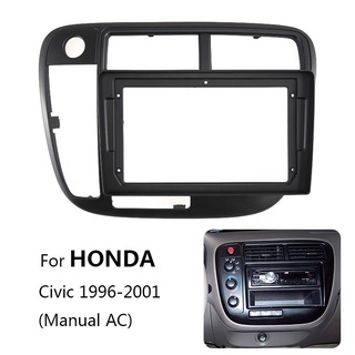 แผงกรอบเครื่องเล่น MP5 วิทยุสเตอริโอ 9 นิ้ว สําหรับ 1996-1999 HONDA Civic