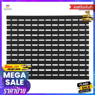 แผ่นกันลื่น HOME LIVING STYLE CARLIN 46X61 ซม. สีดำANTI-SLIP MAT HOME LIVING STYLE CARLIN 46X61CM BLACK