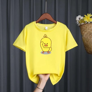 👧👦 เสื้อยืด cute cute สมวัยสดใสใส่สบายมาก ราคาถูกสุด💲 สำหรับเด็กชาย-เด็กหญิง ⚡ H-323