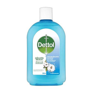 น้ำยาทำความสะอาด น้ำยาทำความสะอาดฆ่าเชื้อ DETTOL คัตตอลบรีส 500 มล. ฆ่าเชิ้อโรค และแบคทีเรีย