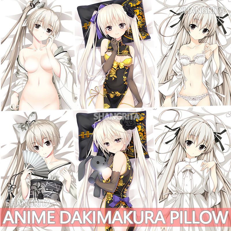 Dakimakura Pillowcase Kasugano Sora In solitude ヨスガノソラ Game Anime Character  Pillow Cover Cartoon Custom Made ถือきหมอน หม | Shopee Thailand