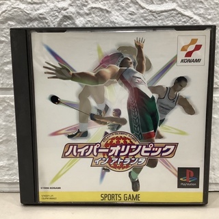 แผ่นแท้ [PS1] Hyper Olympic In Atlanta (Japan) (SLPM-86002) 1996 Games