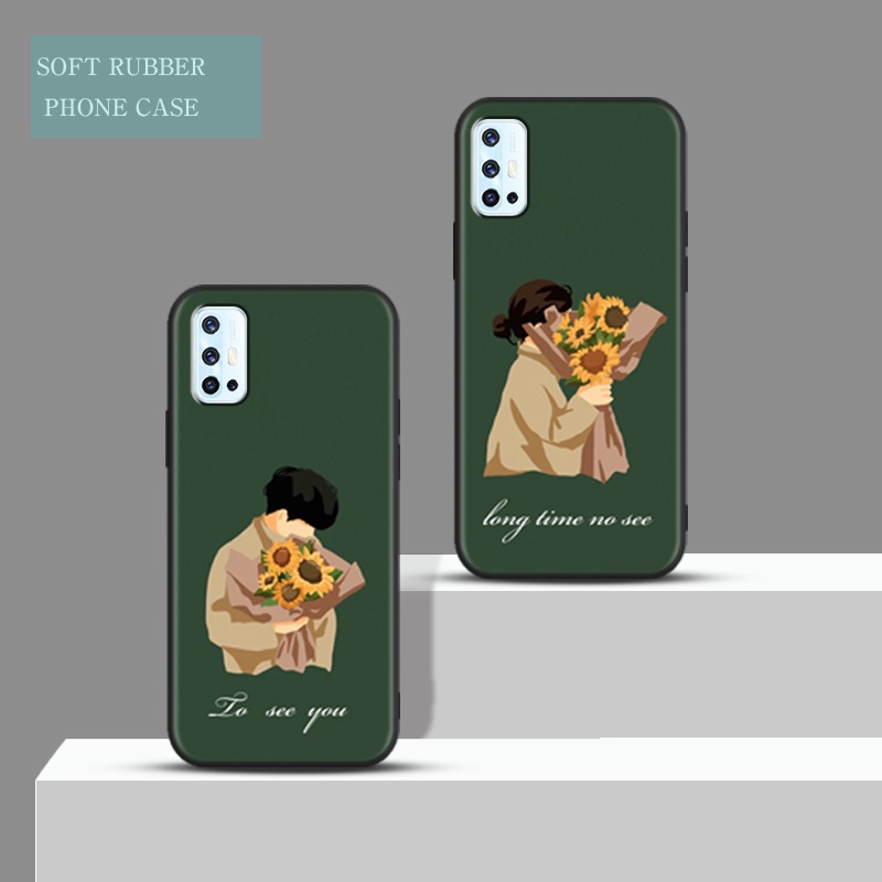 Softcase VIVO 1919 V17 Anticrack เคส TPU คุณภาพสูง ป้องกันเต็มรูปแบบ ซิลิโคนยาง สีดํา เคส - รูปที่ 7