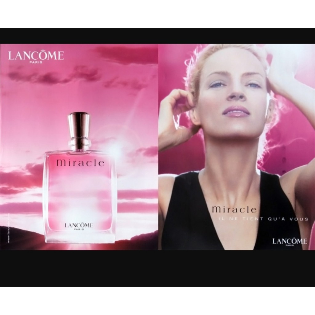 LANCOME MIRACLE EDP  100 ml   ของแท้ 100%