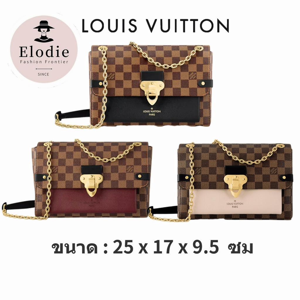 LV กระเป๋าสะพายใหม่ Louis Vuitton รุ่นคลาสสิกของผู้หญิงจัดส่งจากฝรั่งเศส/กระเป๋าใบเล็ก Vavin