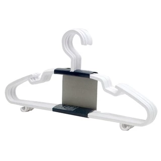 [ทั้งหมด 3 แพ็ค] โลตัส ไม้แขวนเสื้อ (แพ็ค 6 ชิ้น) สีขาว LOTUS’S CLOTHES HANGER (PACK 6 PCS.) WHITE
