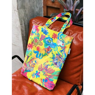 Tote bag 15x17นิ้ว กระเป๋าผ้า handmade แบรนด์ Supis