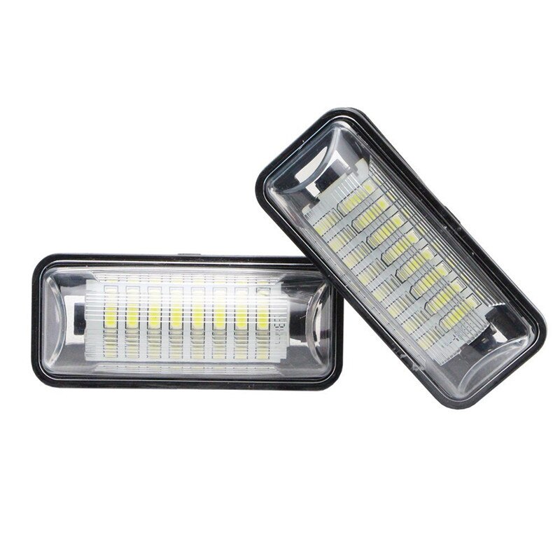ใหม่ 2 ชิ้นสีขาว LED ป้ายทะเบียนไฟโคมไฟข้อผิดพลาดฟรีสําหรับ Toyota FT-86 GT86 Subaru Forester WRX BR